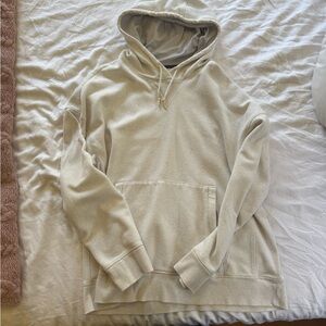 All in Motion Men’s Hoodie XXL – Oatmeal Beige Pullover – Soft Fleece Lined